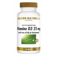 Golden Naturals Vitamine D3 25 mcg