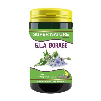 SNP GLA borage olie 710 mg Foto van SNP GLA borage olie 710 mg