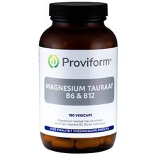 Foto van Proviform Magnesium tauraat B6 & B12