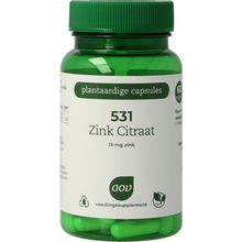 Foto van AOV 531 Zink citraat 15mg