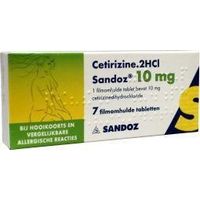 Sandoz Cetirizine DICHL 10 mg