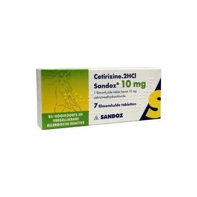 Sandoz Cetirizine DICHL 10 mg