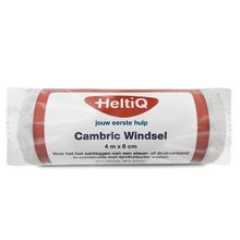 Heltiq Cambric windsel 4 m x 8 cm Foto van Heltiq Cambric windsel 4 m x 8 cm