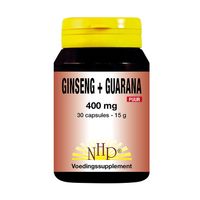 Ginseng guarana 400 mg puur