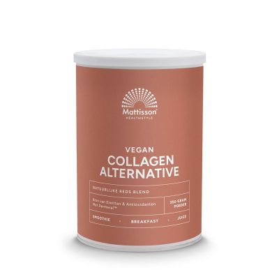 Mattisson Vegan reds blend collagen booster 350 gram - Fytotherapie