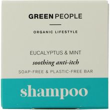 Foto van Green People Shampoo bar eucalyptus & mint