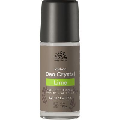 Urtekram Deodorant crystal roll on limoen 50 ml - Deodorant