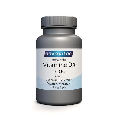 Nova Vitae Vitamine D3 1000/25mcg