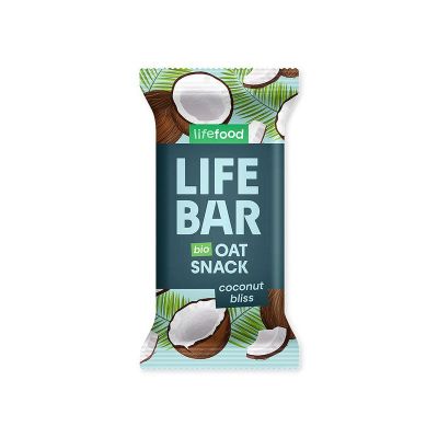 Foto van Lifefood Lifebar oatsnack kokos bliss bio