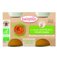 Babybio Groenten wortel pompoen 130 gram