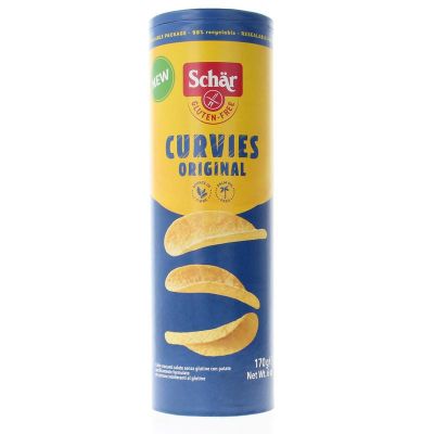 Dr Schar Curvies original 170 gram - Zoutjes/chips