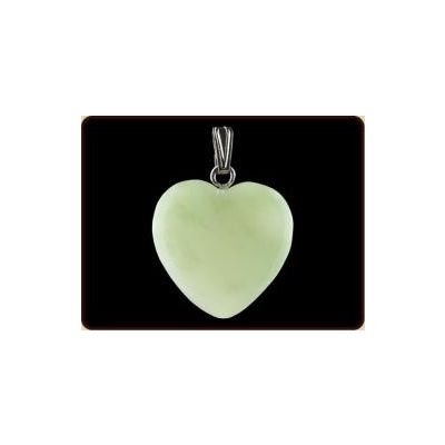 Hanger hart 20 mm jade 1 stuks - 