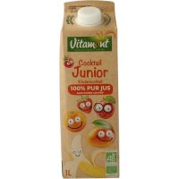 Vitamont Kindercocktail 100% puur sap in pak bio