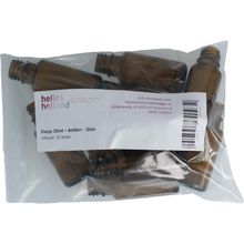 Helios Holland flesje glas 20ml amber Foto van Helios Holland flesje glas 20ml amber