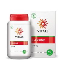 Foto van Vitals L-lysine 500 mg