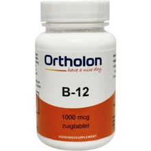 Foto van Ortholon Vitamine B12 1000 mcg sublingual