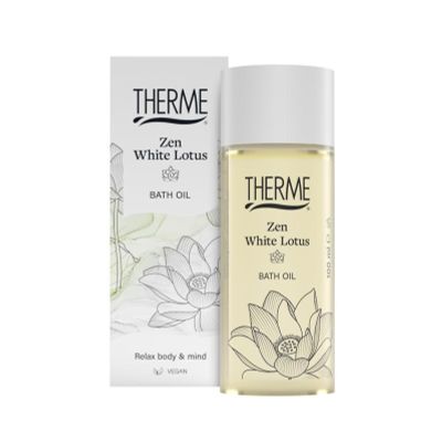 Therme Zen white lotus bath oil