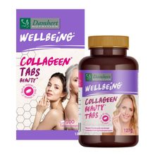 Foto van Damhert Wellbeing collageen beauty tabs