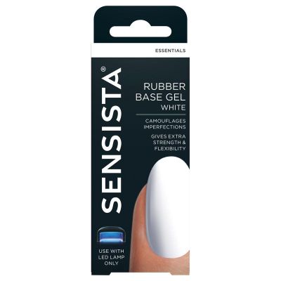 Sensista Rubber base gel white 7 - Make Up