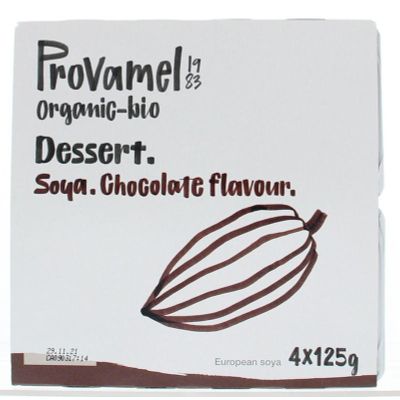 Provamel Dessert choco rietsuiker 125 gram