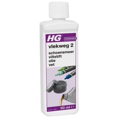 HG Vlekweg nr 2 viltstift sticker etc