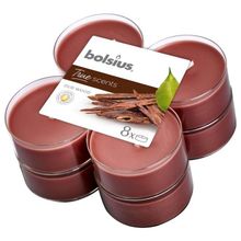 Foto van Bolsius Maxilicht true scents oud wood