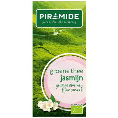 Piramide Groene thee & jasmijn eko