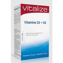 Foto van Vitalize Vitamine D3 & K2