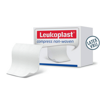 Leukoplast Compres non-woven steriel st 10x10cm (voorheen Cutisoft) Foto van Leukoplast Compres non-woven steriel st 10x10cm (voorheen Cutisoft)