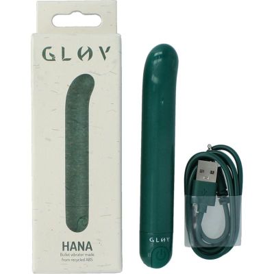 Glov Hana eco g-spot vibrator groen 1 stuk - Erotiek