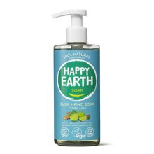 Happy Earth Pure hand soap cedar lime Foto van Happy Earth Pure hand soap cedar lime
