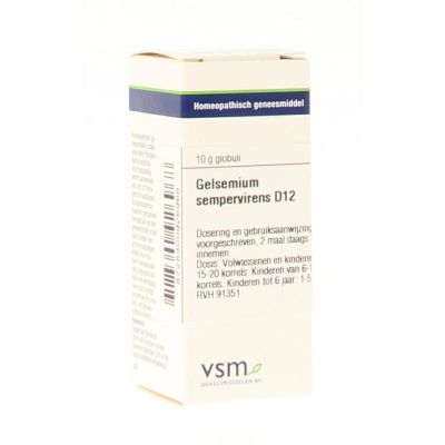 Gelsemium sempervirens D12 10 gram - Homeopathische geneesmiddelen