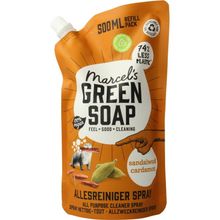 Foto van Marcel's GR Soap Allesreiniger spray sandelhout & kardemom navullin