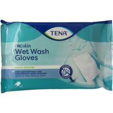 TENA Wet Wash Glove Mildly Scented 5 Foto van TENA Wet Wash Glove Mildly Scented 5