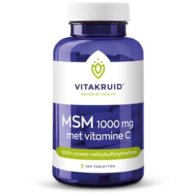 Vitakruid MSM 1000 mg + vitamine C