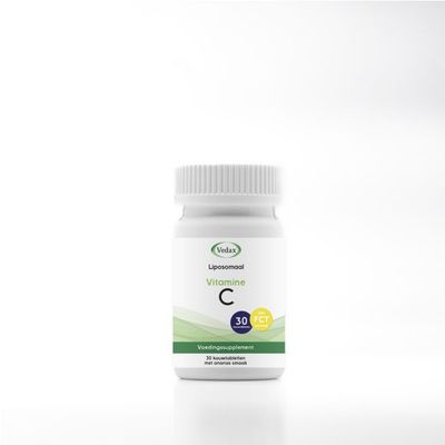 Vedax Liposomale vitamine C 30 kauwtabletten - Vitamine enkel