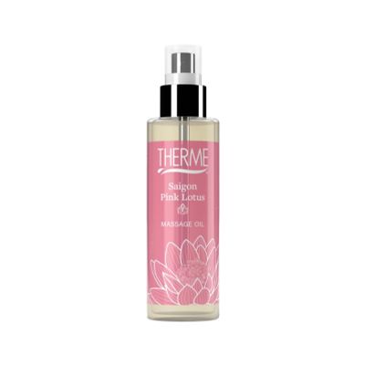 Therme Saigon pink lotus massage oil