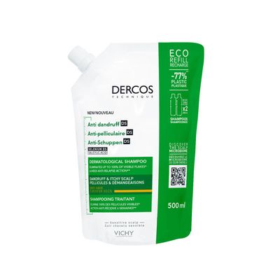 Vichy Dercos anti-roos shampoo droog haar navulling