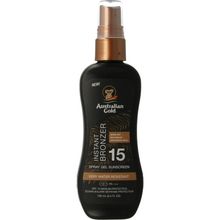 Foto van Australian Gold Spray gel met bronzer SPF15