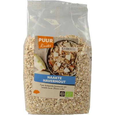 Puur Rineke Naakte havermout 500 gram - Overig reform/levensmiddelen
