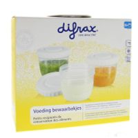 Difrax Voeding bewaarbakjes