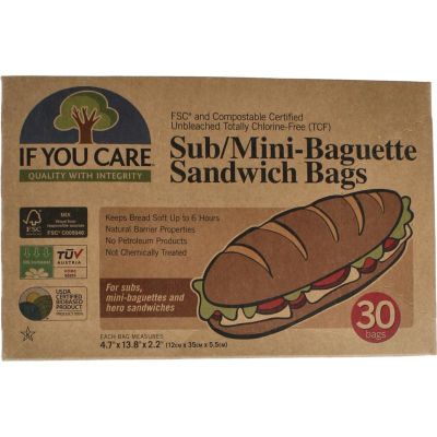 If You Care mini baguette & sandwich bags Foto van If You Care mini baguette & sandwich bags