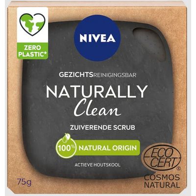 Nivea Naturally clean zuiverende scrub