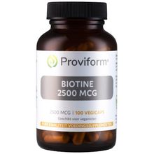 Foto van Proviform Biotine 2500 mcg