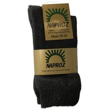 Foto van Naproz Thermo sokken grijs maat 39-42
