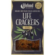 Foto van Lifefood Life crackers olijf