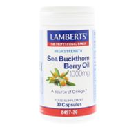 Lamberts Duindoorn olie 1000 mg - Sea buckthorn berry oil