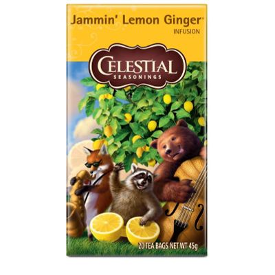 Celestial Season Jammin' lemon ginger tea