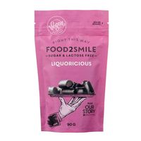 Food2Smile Liquoricious suikervrij glutenvrij lactosevrij