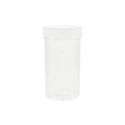 Plastobel tabletflacon transparant gedopt 110 ml 53 stuks - 